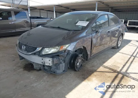 2014 Honda Civic Lx from USA, damaged, VIN 19XFB2F55EE079358